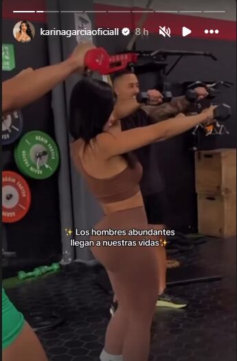 Karina García publicó un video con un mensaje que sorprendió a los seguidores.