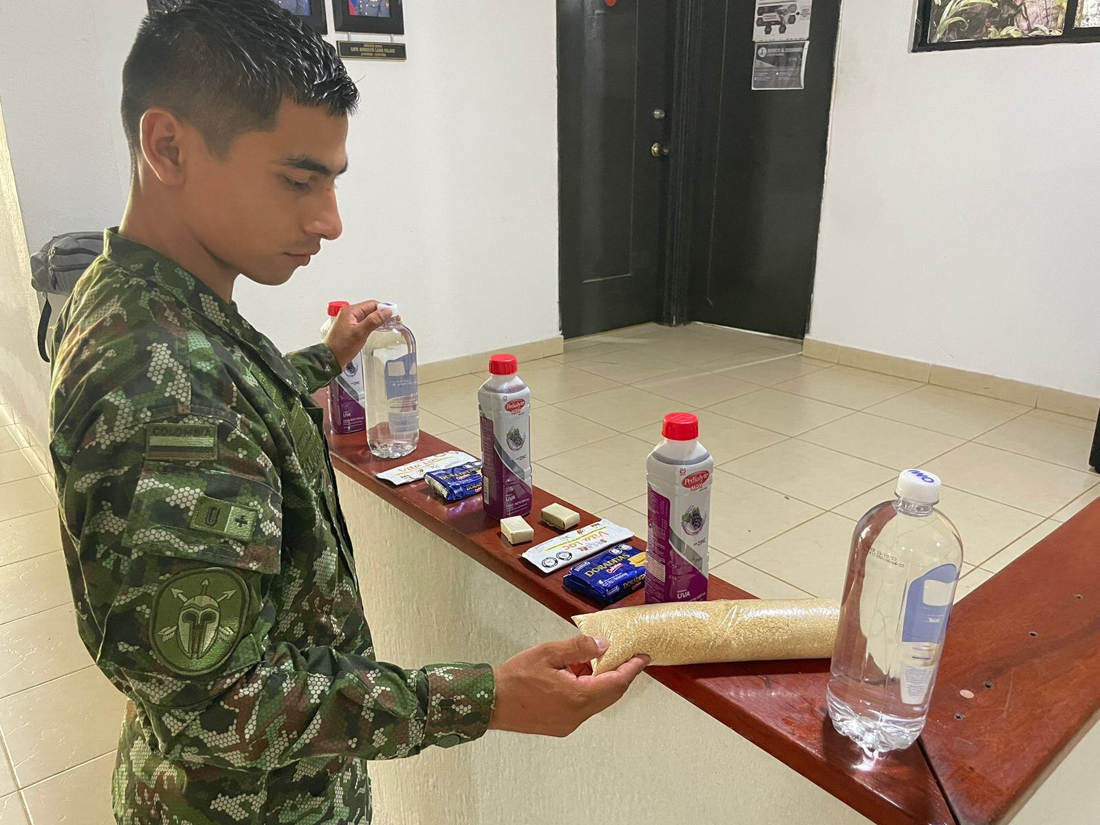 Estos son los alimentos.