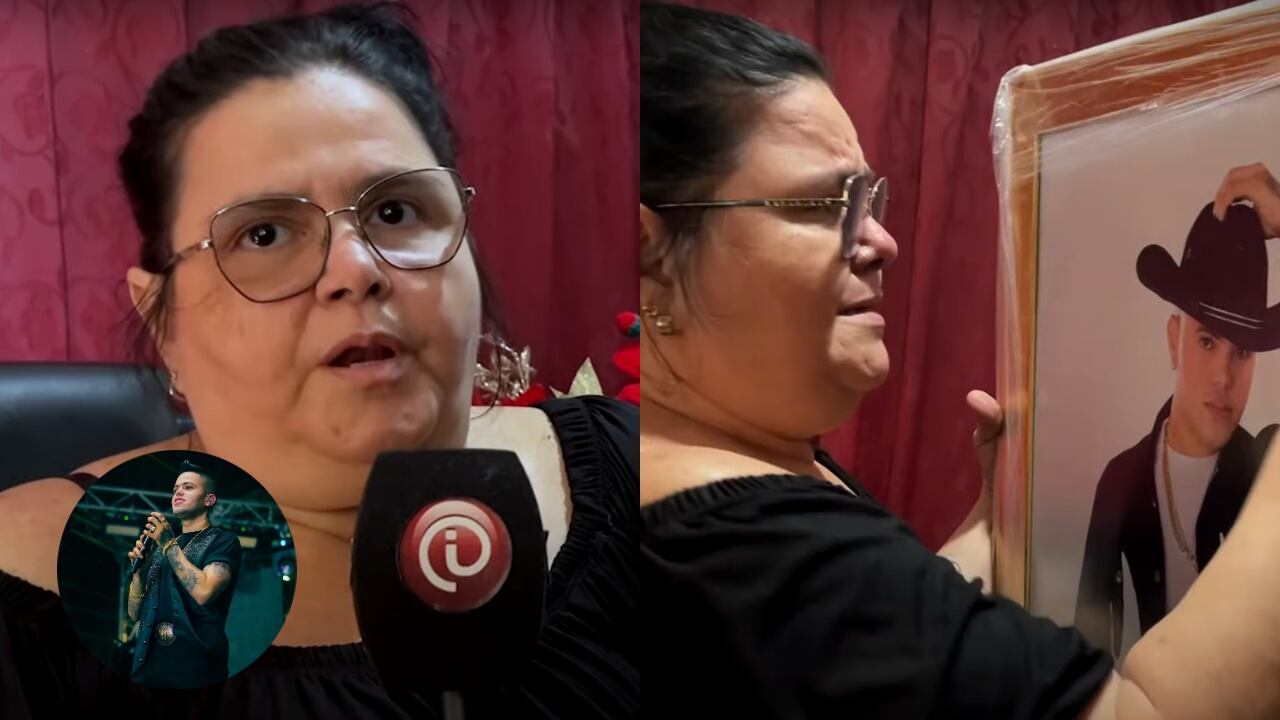 La mujer remarcó que su hijo siempre fue una buena persona.