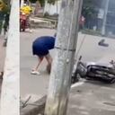 Momento exacto del incidente en Villeta