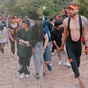 Cristian Cedeño es conocido en TikTok por caminar en tacones por varios sectores de Bogotá.