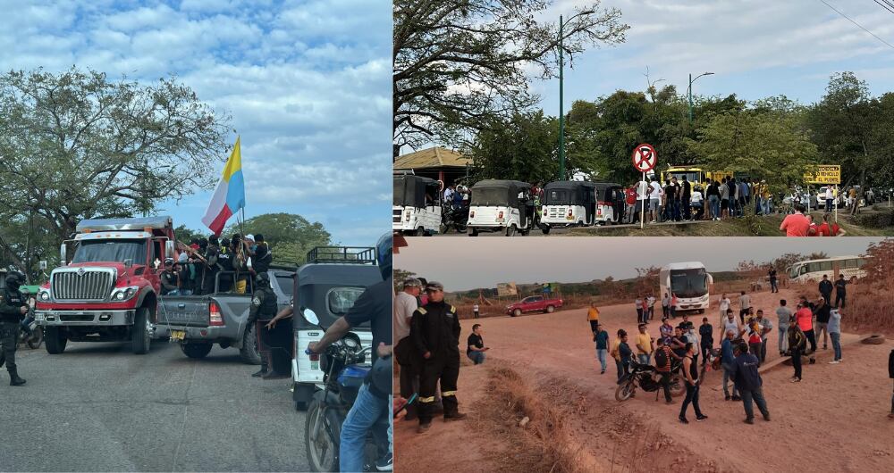 Vías bloqueadas en el Meta amenazan actividades petroleras en la región.