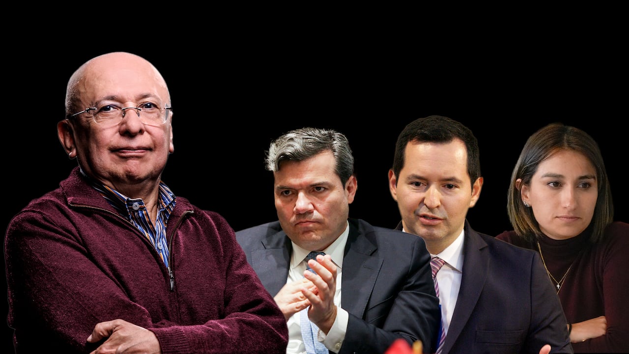 Eduardo Montealegre, Mauricio Pava, Jorge Fernando Perdomo y Laura Sarabia