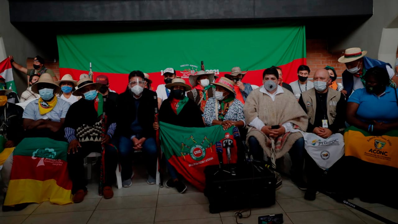 Miles de indígenas que llegaron el domingo a Bogotá tomaron la decisión de retornar al Cauca. ¿Cuáles fueron las razones?