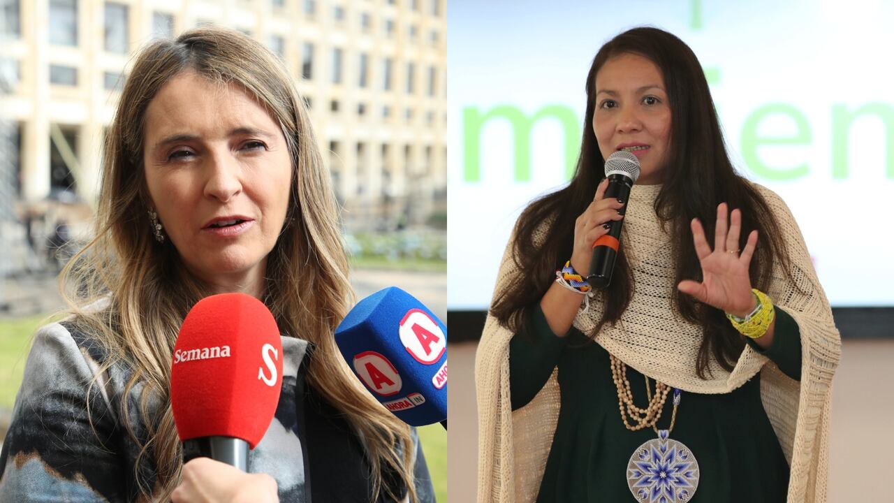 La ministra de Ambiente le respondió a la senada su discurso en su cuenta de X.