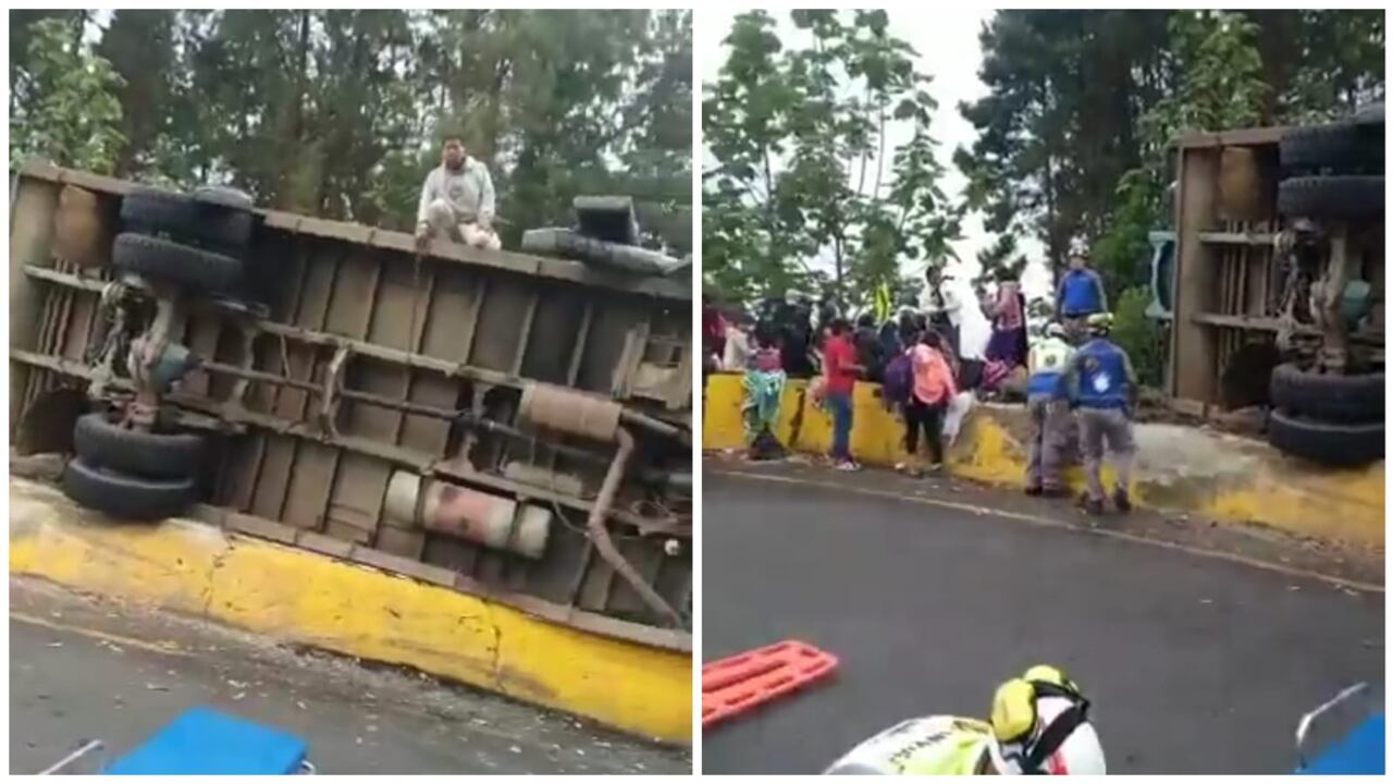 Accidente en La Línea Quindío - Fuente El Quindiano
