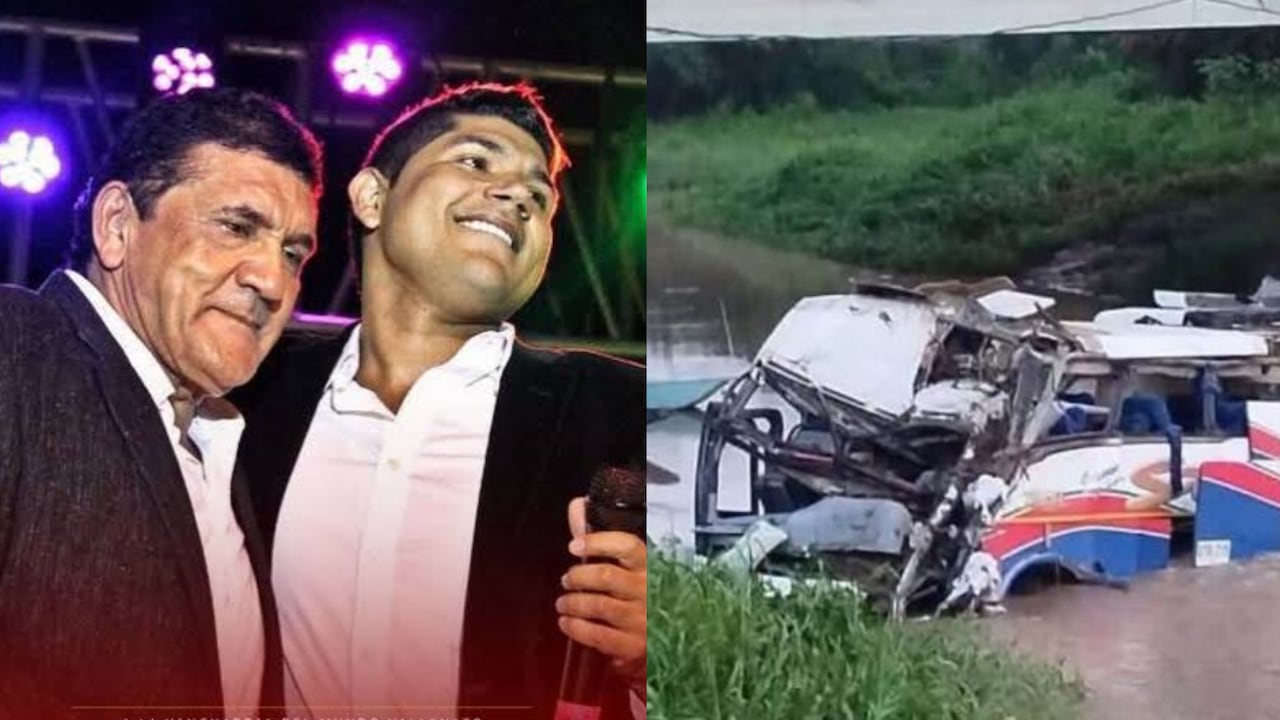 Poncho Zuleta suspendió sus compromisos artísticos en Estados Unidos tras conocer el accidente que dejó a dos integrantes de la agrupación de su hijo fallecidos y varios heridos.