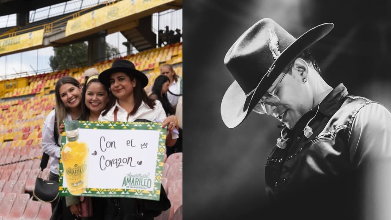 Jhon Alex Castaño y Nelson Velásquez fueron los primeros artistas en aparecer en el escenario.