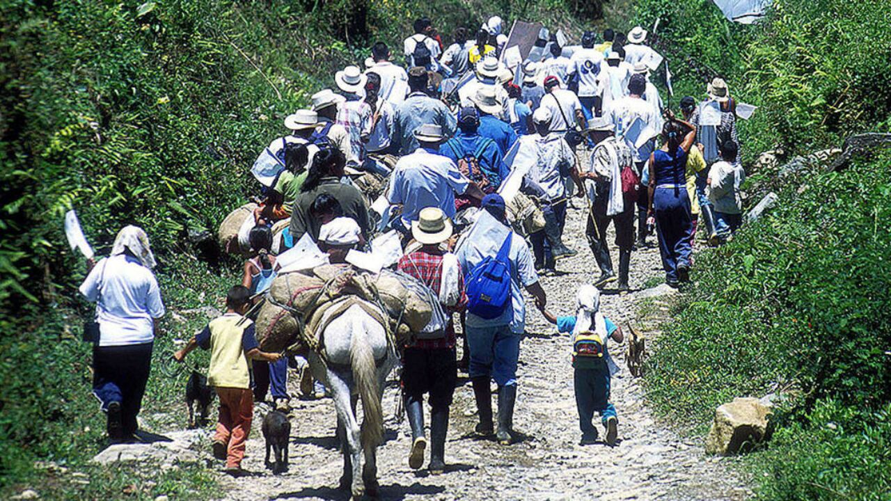 Foto de referencia de víctimas del conflicto armado