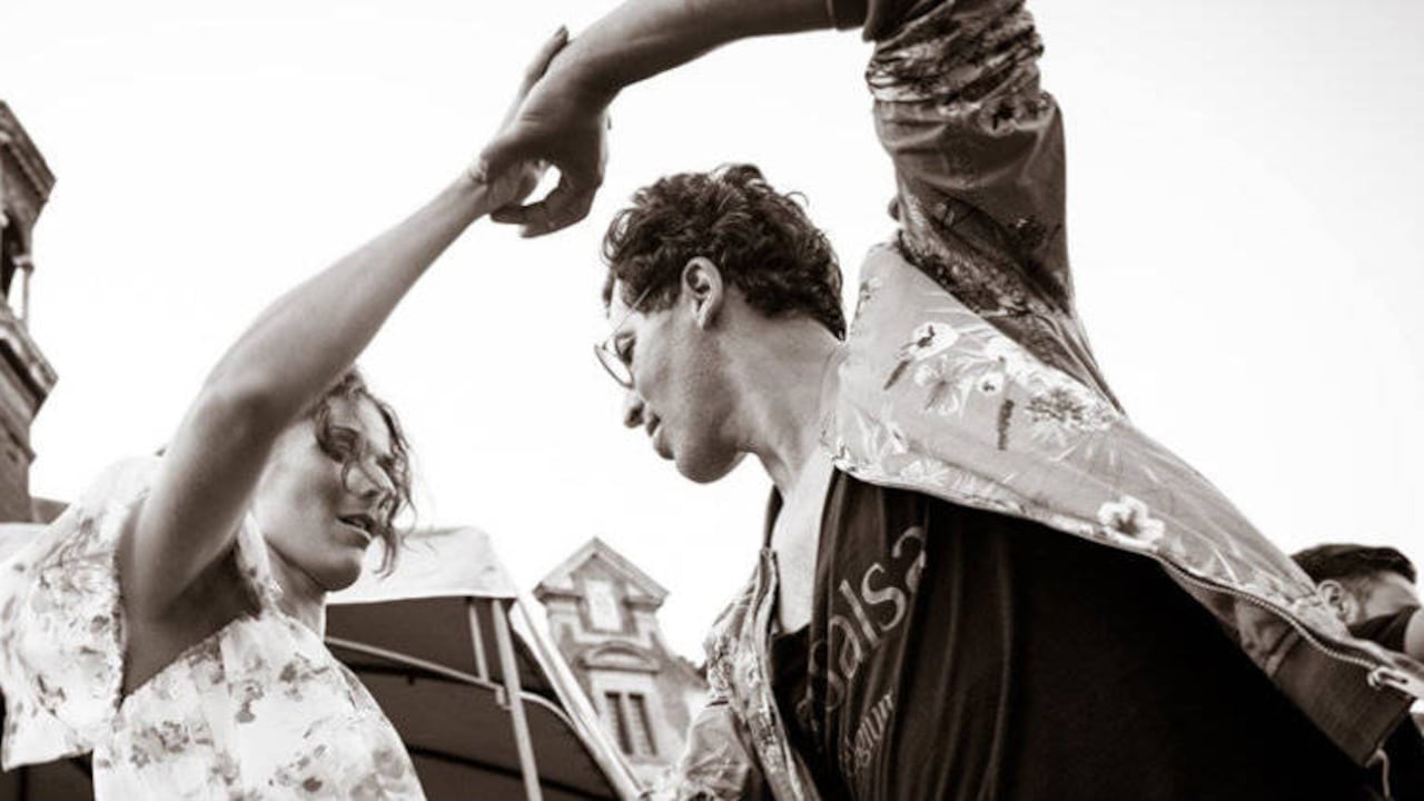 Bailarines de salsa en el festival 'Summer Dance' 2015. Crédito: J.M. Leenders.