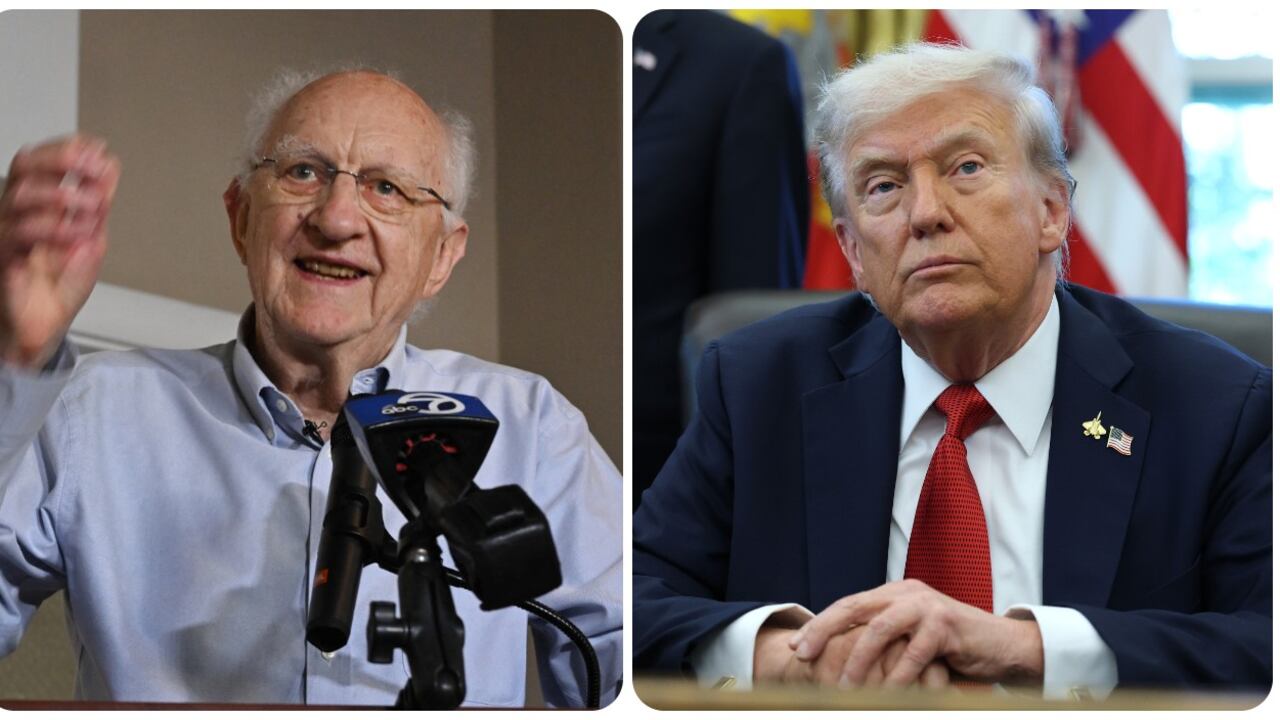 John Clarke y Donald Trump