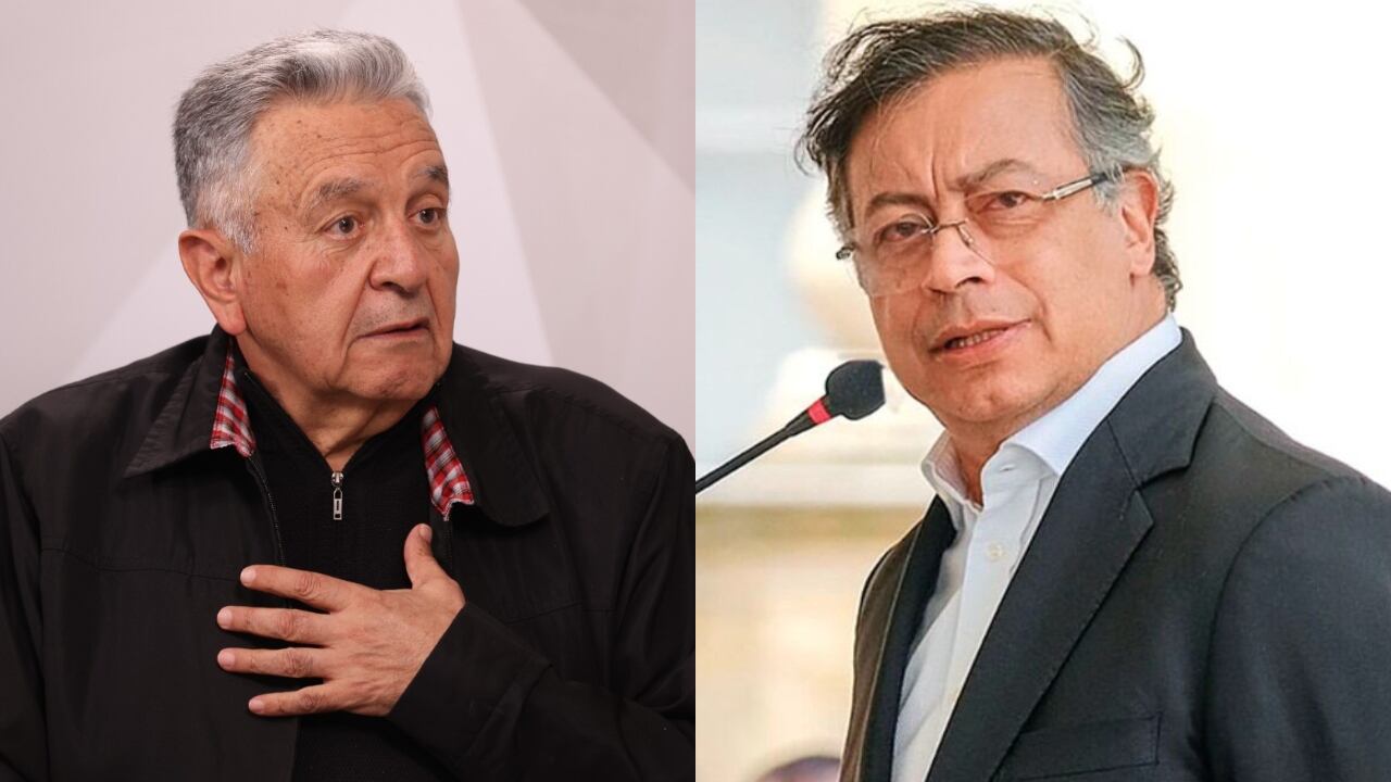 Lucho Garzón y Gustavo Petro.