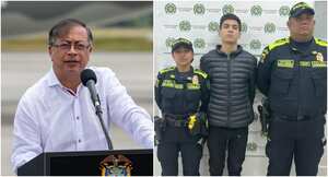 Presidente Gustavo Petro y alias Papelito