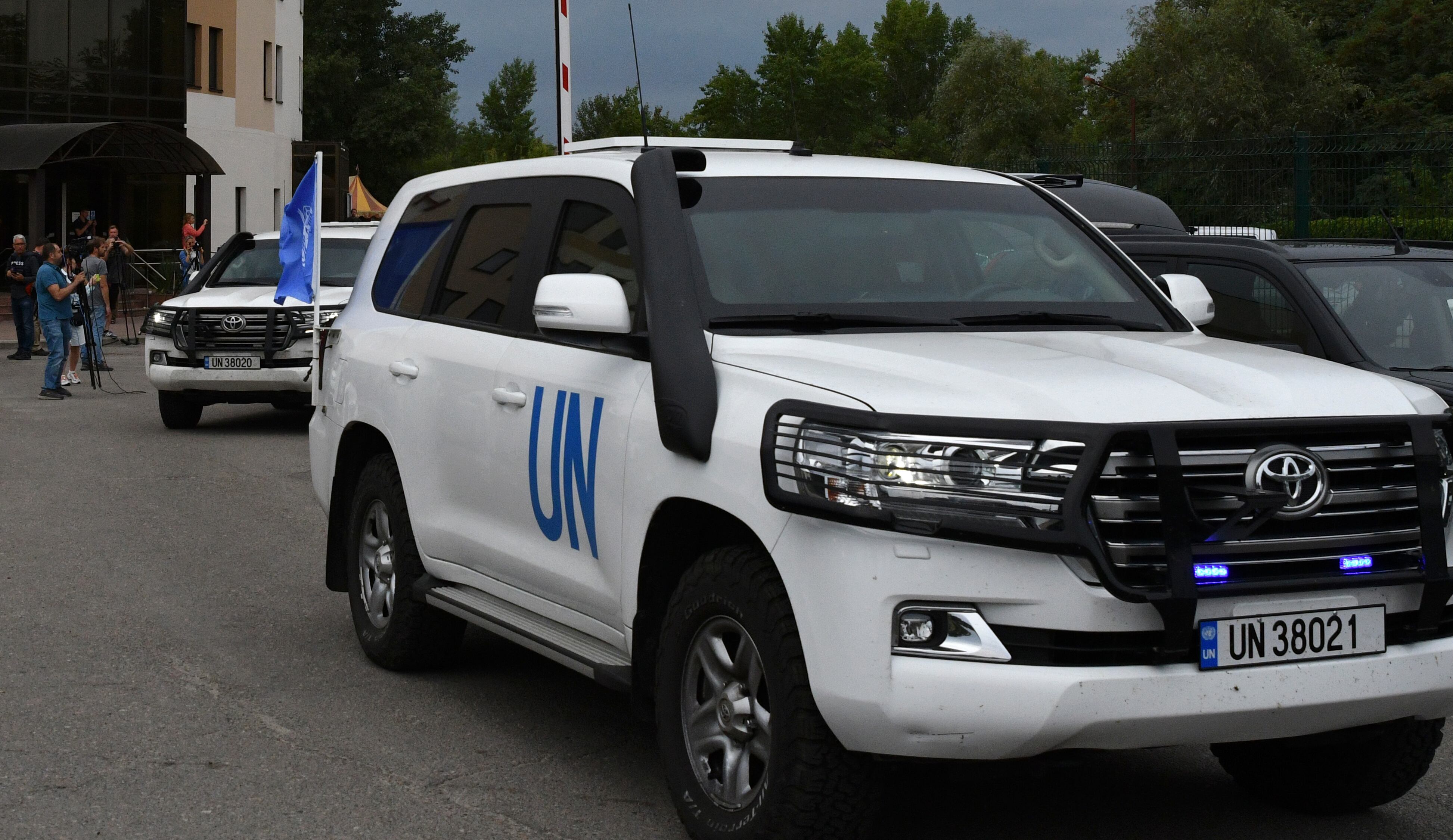 Expertos de la OIEA en Ucrania