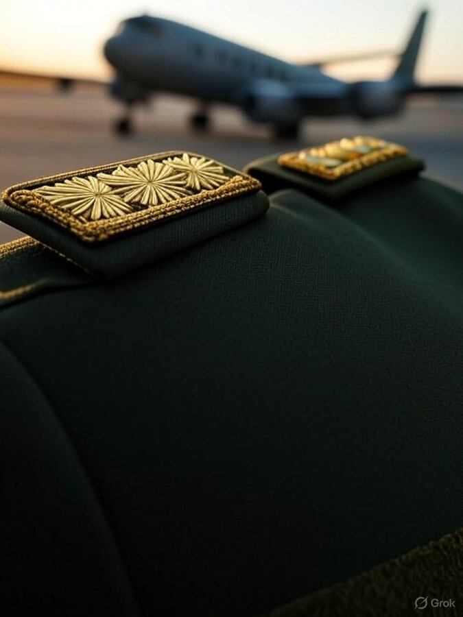 Las insignias de las Fuerzas Armadas Venezolanas parecen soles.