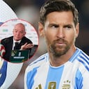 AFA, Lionel Messi, Gianni Infantino