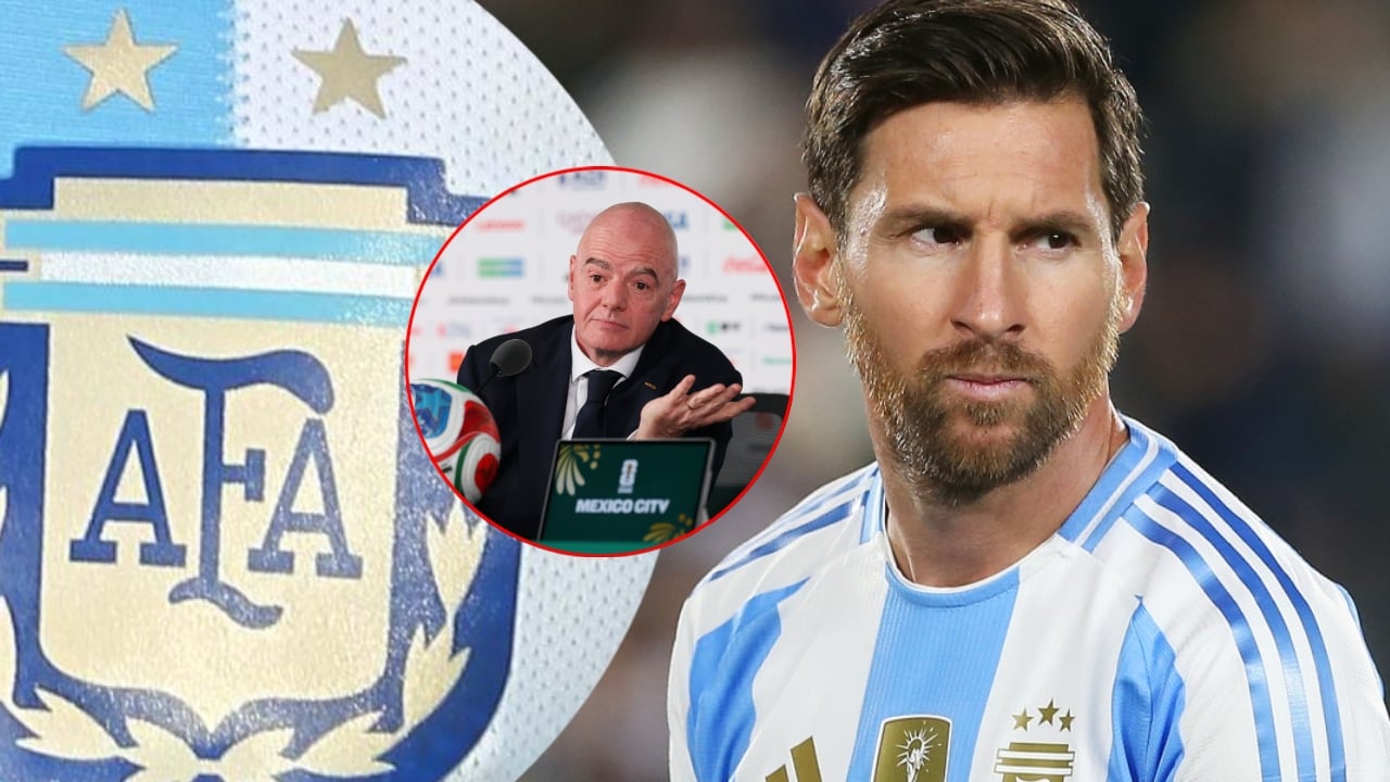 AFA, Lionel Messi, Gianni Infantino