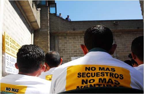 Los presos decidieron no participar más en escenarios de gurra y renunciaron a su militancia política y armada en las Farc. Por eso, apoyaron la marcha en contra de esa guerrilla. 