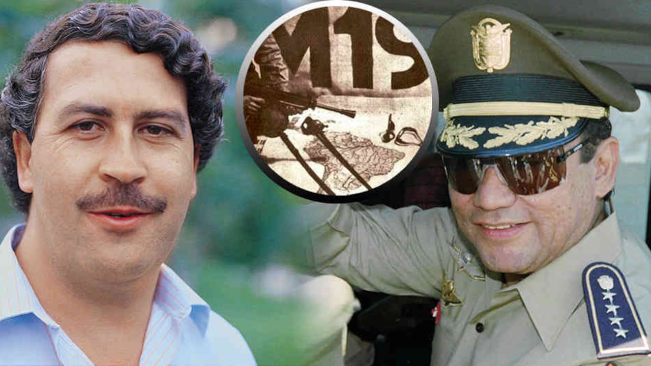 Según Marroquín, el paradero la espada de Bolívar tiene una fuerte relación con Pablo Escobar y el general Manuel Noriega.