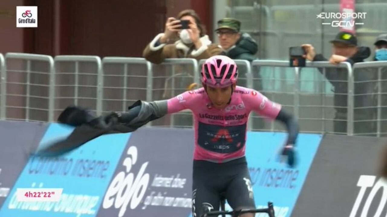 Egan Bernal en el Giro de Italia 2021