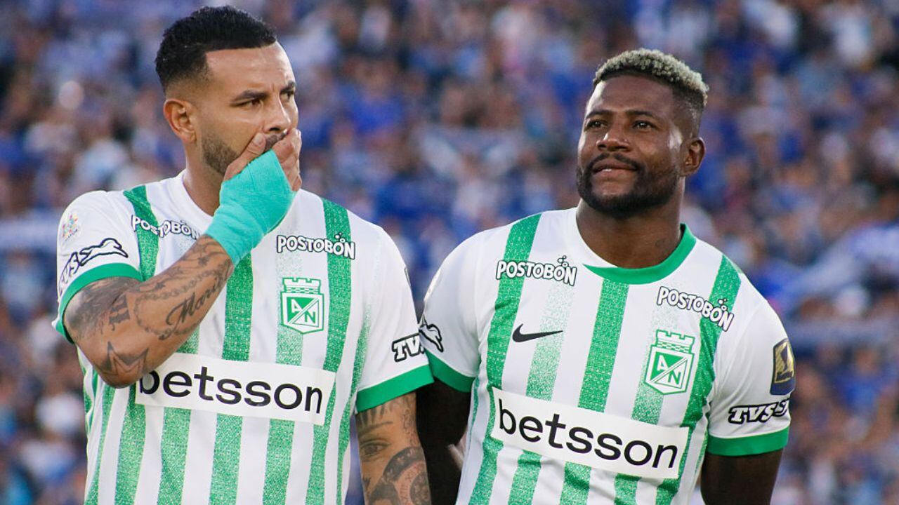 Edwin Cardona y Dairon Asprilla con Nacional.