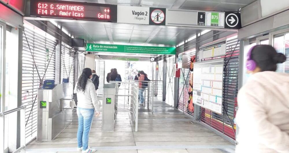 El IDU y TransMilenio ponen nuevamente en operación la estructura ubicada en la Autopista norte entre calles 123 y 125.