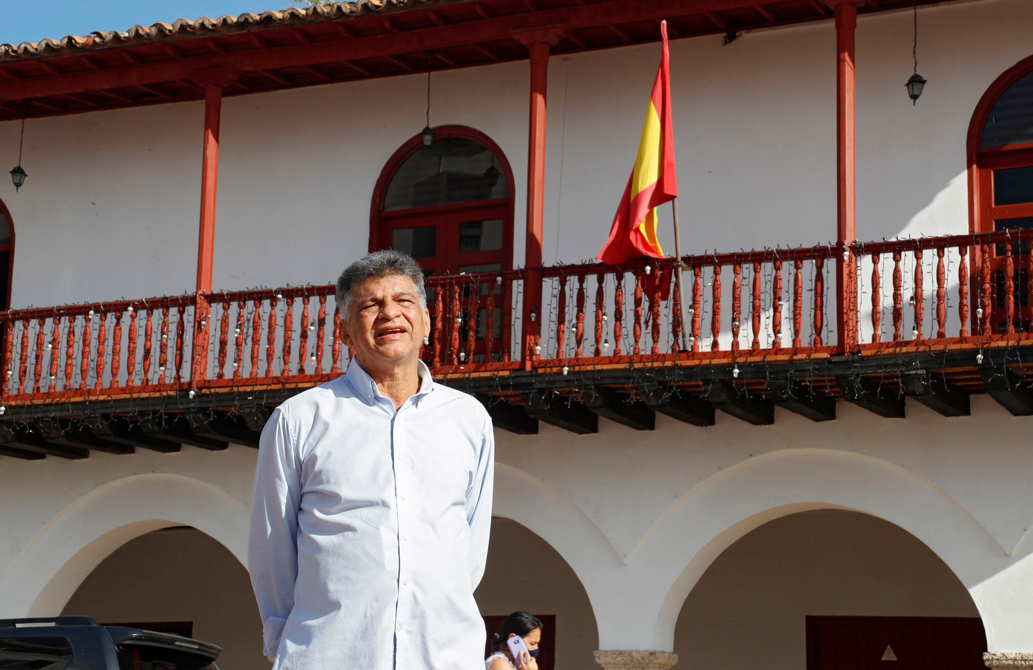 David Múnera, secretario del Interior de La Heróica, se comprometió a regularizar la situación de los salvavidas.
Cartagena, enero 10 del 2021.
Foto Guillermo Torres Reina / Semana