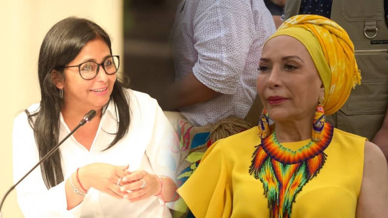 Piedad Córdoba envió afectuoso saludo a Delcy Rodríguez y despertó controversia.