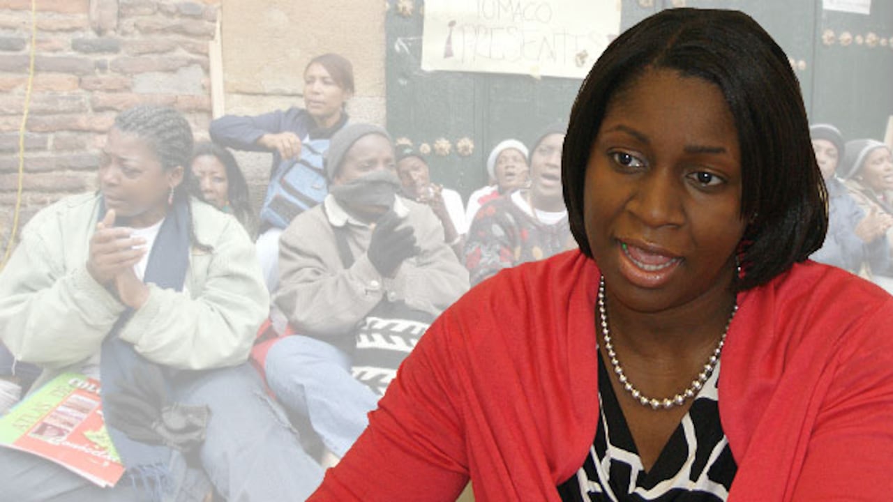 Hay más mujeres desplazadas que hombre según la experta Enobong Hannah Branch.