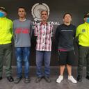 Los capturados fueron identificados de nacionalidad colombiana.