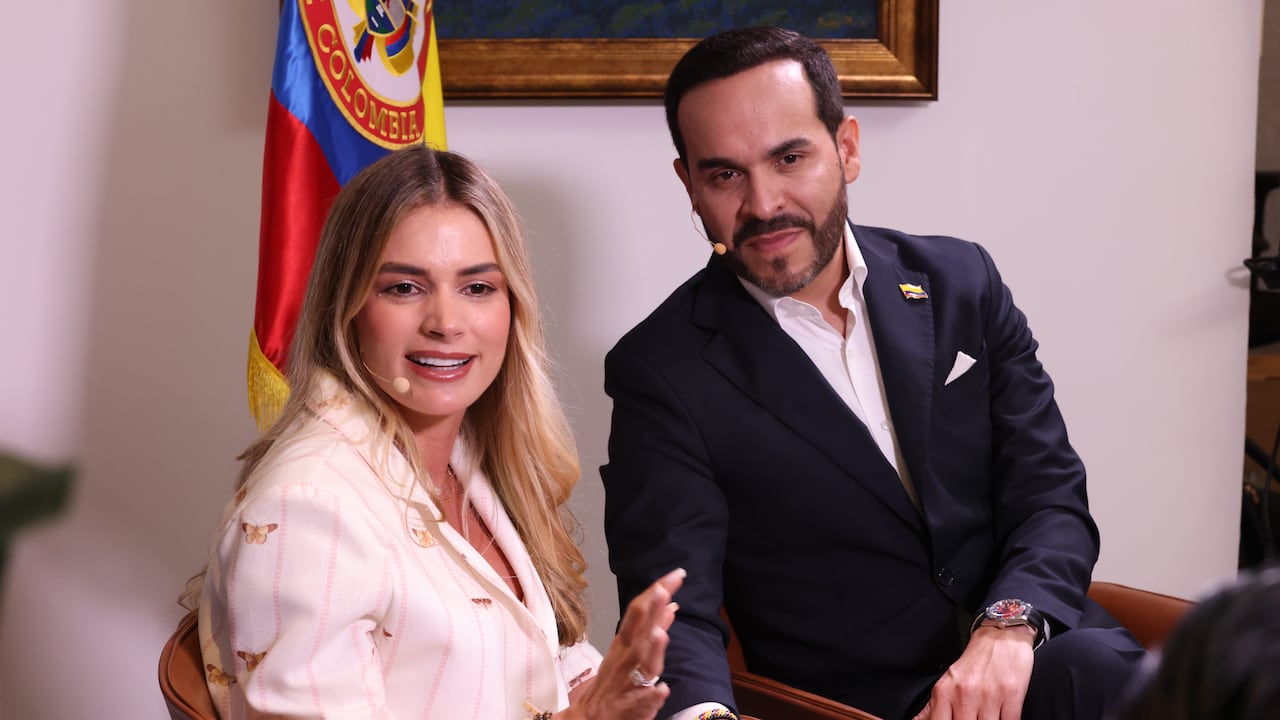 Abelardo De La Espriella, y su esposa, Ana Lucía Pineda.
