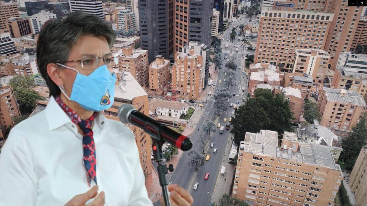 Según la alcaldesa Claudia López, el diseño concertado para la Séptima prevé más espacio para transporte público eléctrico y menos carriles para vehículos particulares.