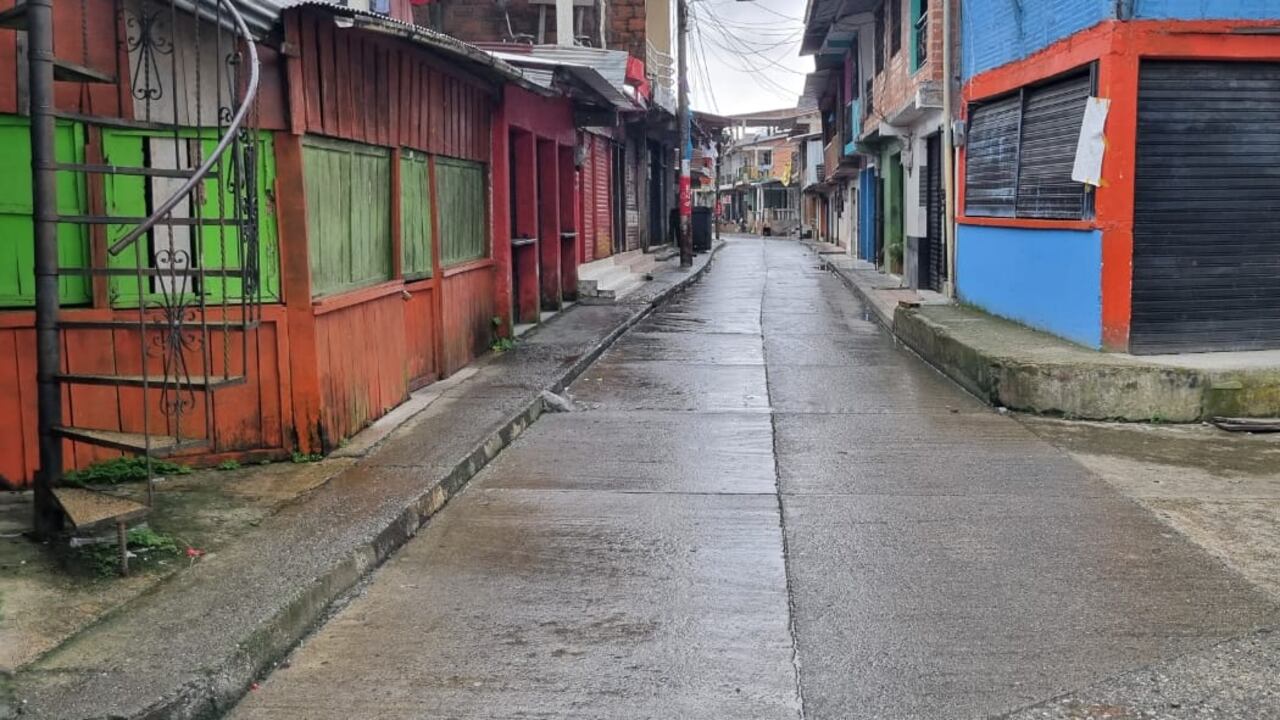 Nóvita, Chocó, en medio del confinamiento impuesto por el ELN.