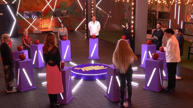 Famosos en la nominación con los poderes de tentación en las manzanas.