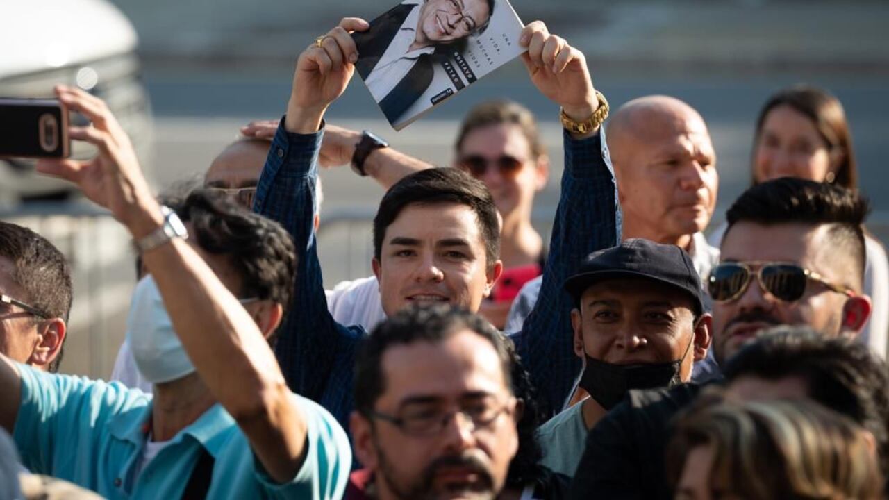 Ciudadanos colombianos recibieron al presidente Gustavo Petro en Nueva York