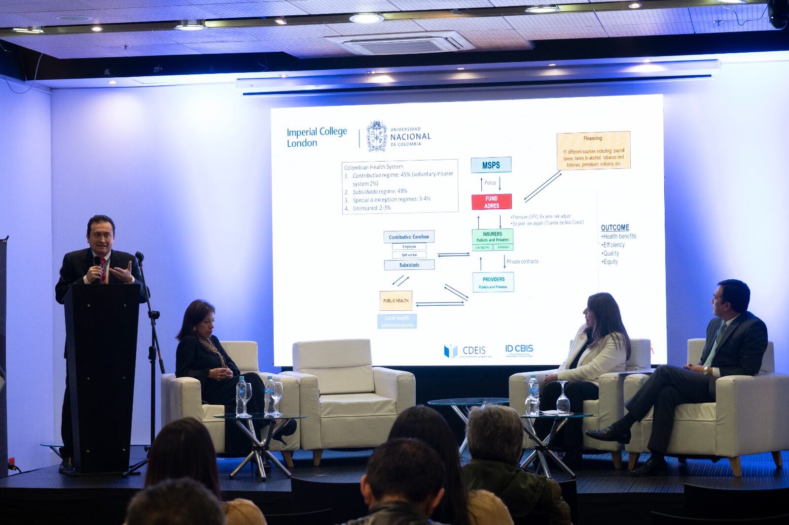 Convocatoria de la Secretaría Distrital de Salud.