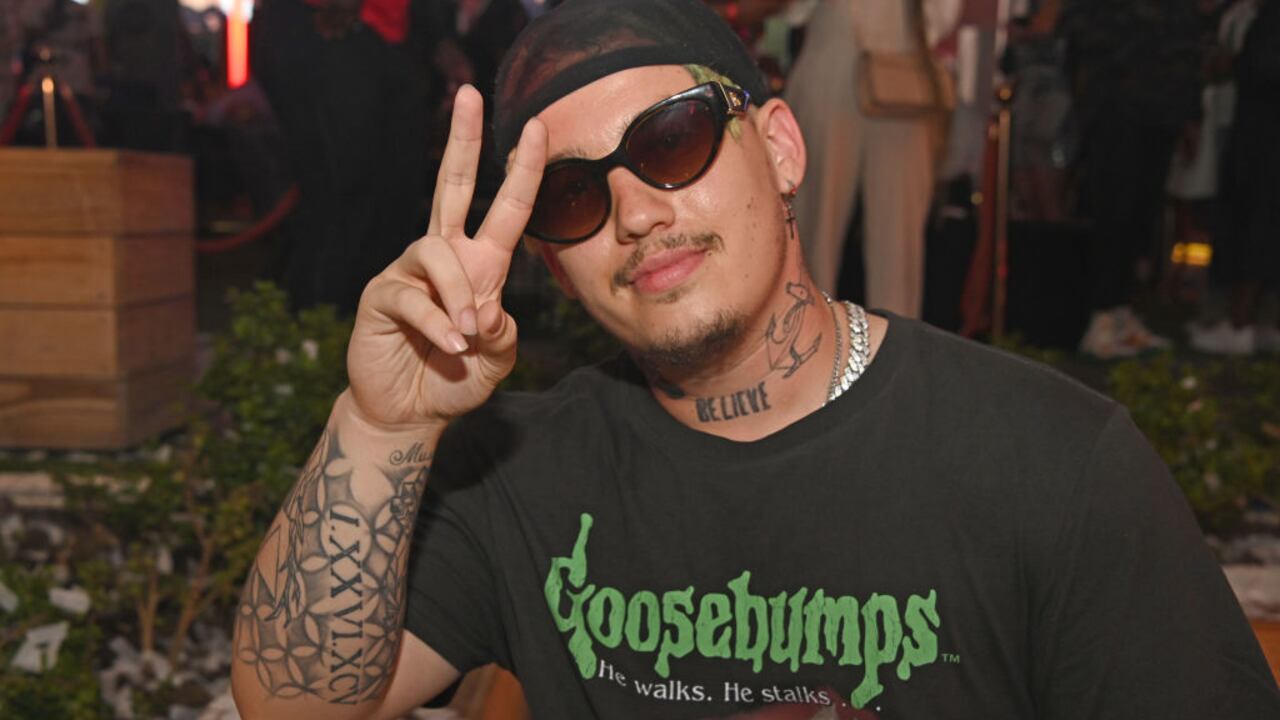 Costa Titch en YFM Big Announcement el 26 de octubre de 2021 en Johannesburgo, Sudáfrica. (Photo by Oupa Bopape/Gallo Images via Getty Images)