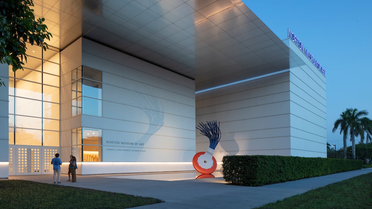 Museo de Arte Norton, ubicado en West Palm Beach, Florida.