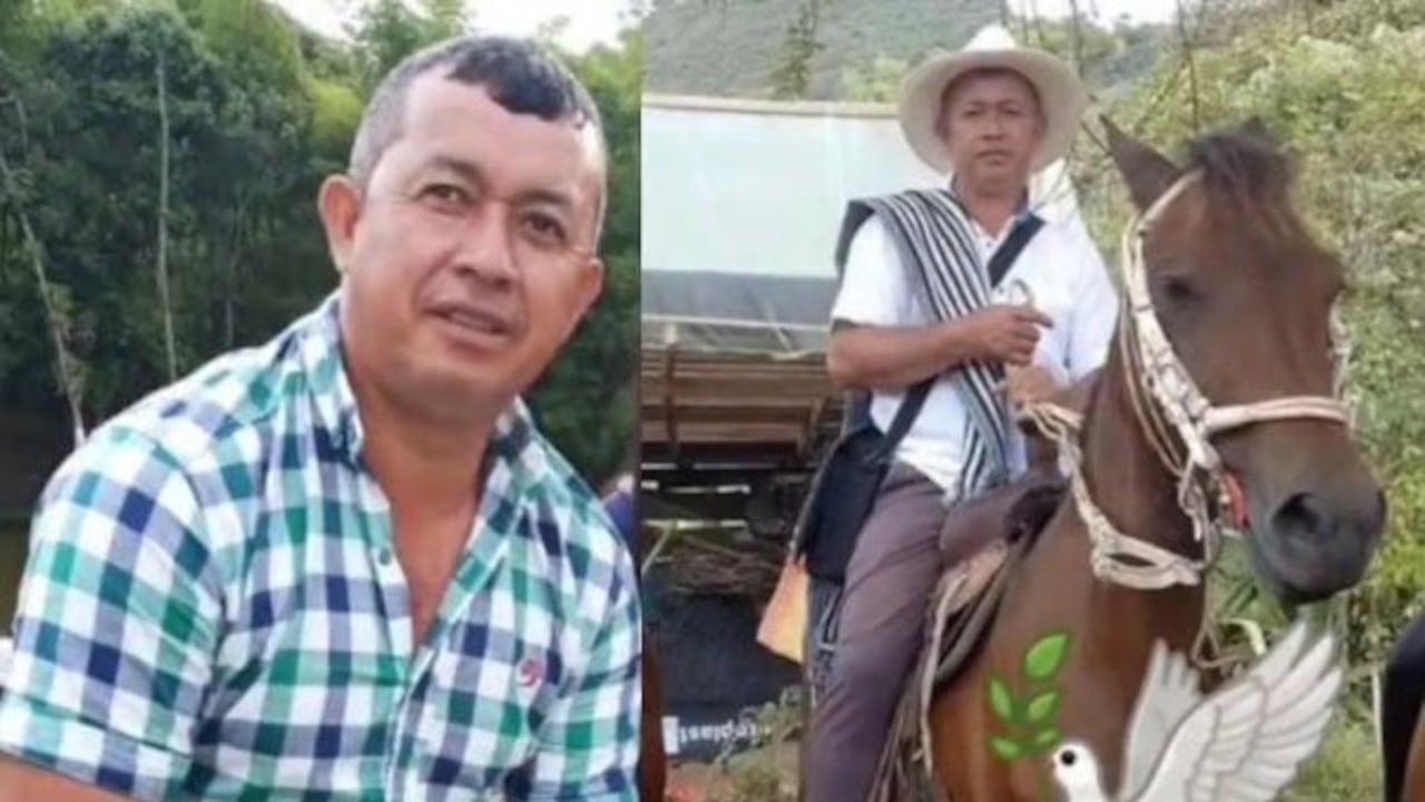El líder asesinado fue identificado como Guido Idelber Gómez Hoyos.