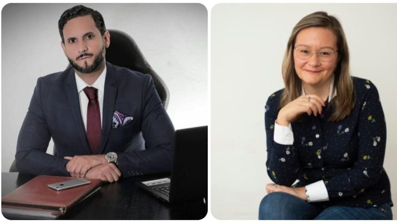 Miguel Ángel del Río y Cielo Rusinque