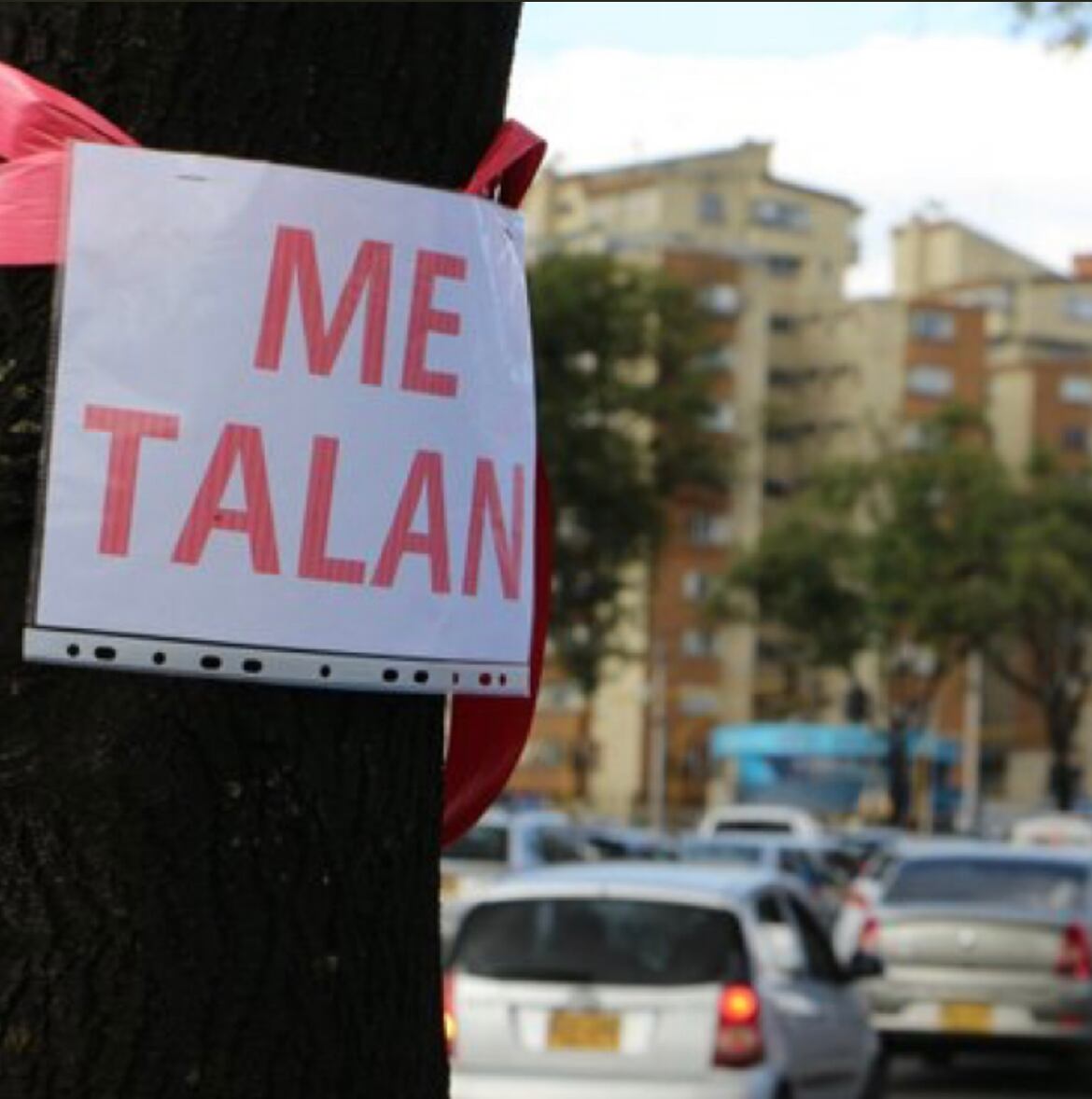 Tala de árboles Avenida 68