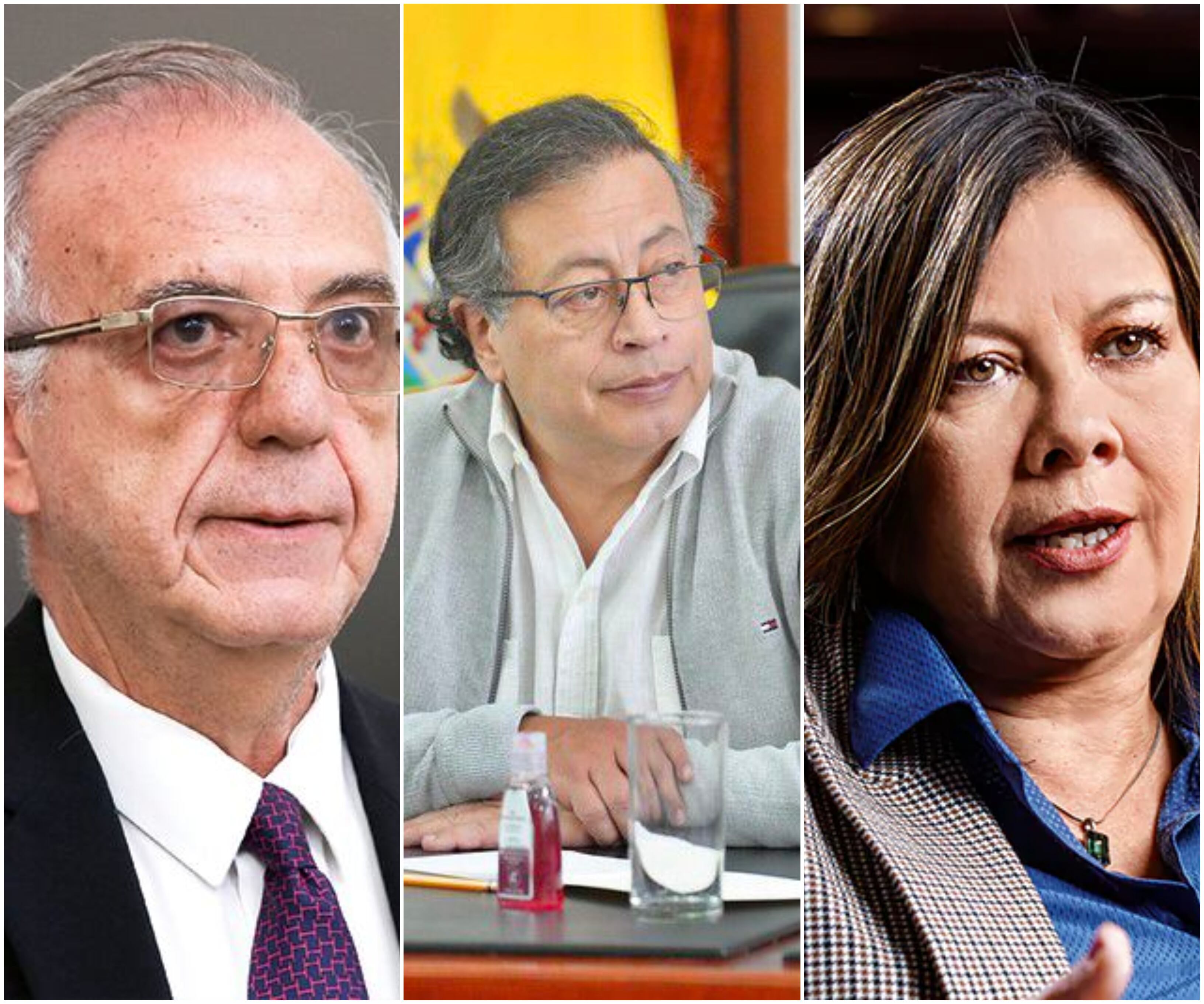 Gustavo Petro, Iván Velásquez, Luz Adriana Camargo