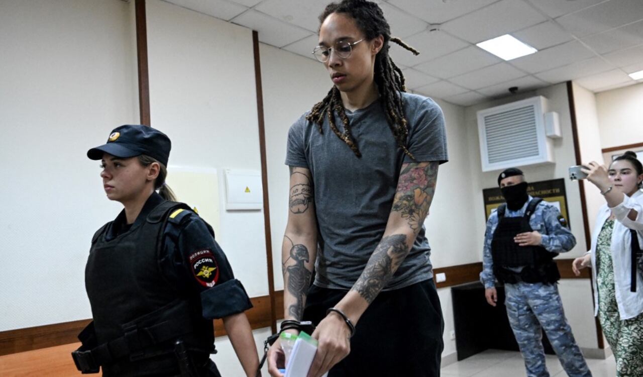 Brittney Grenier se encuentra detenida en Rusia por posesión de marihuana