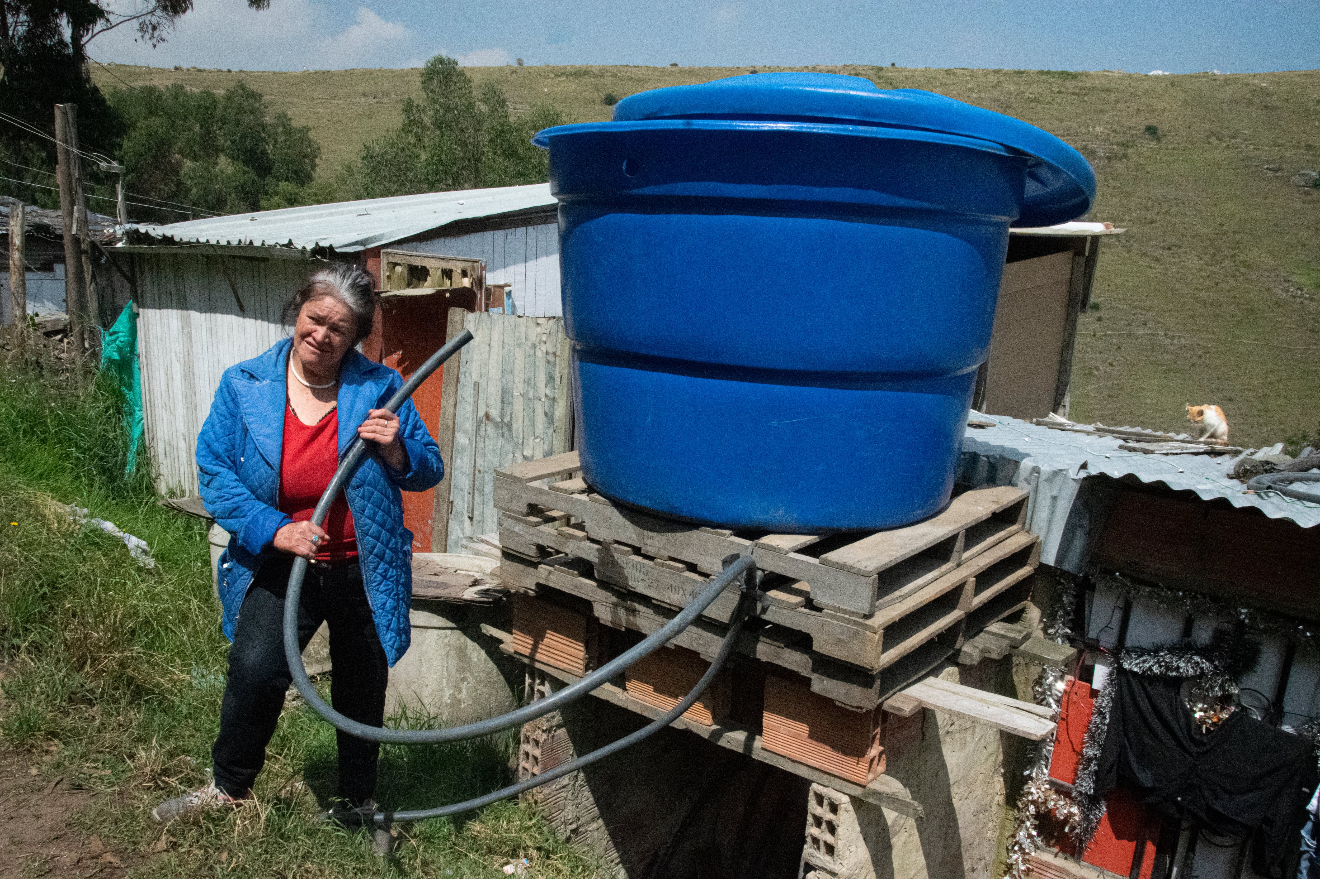 YANETH CORTÉS, VERBENAL DEL SUR, CIUDAD BOLÍVAR. BOGOTÁ, OCTUBRE 14 DE 2022. FOTOGRAFA ALEXANDRA RUIZ POVEDA
