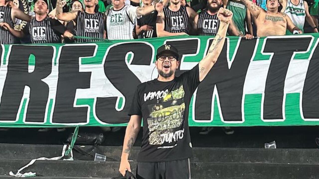 Felipe Muñoz, líder de la barra Los del Sur