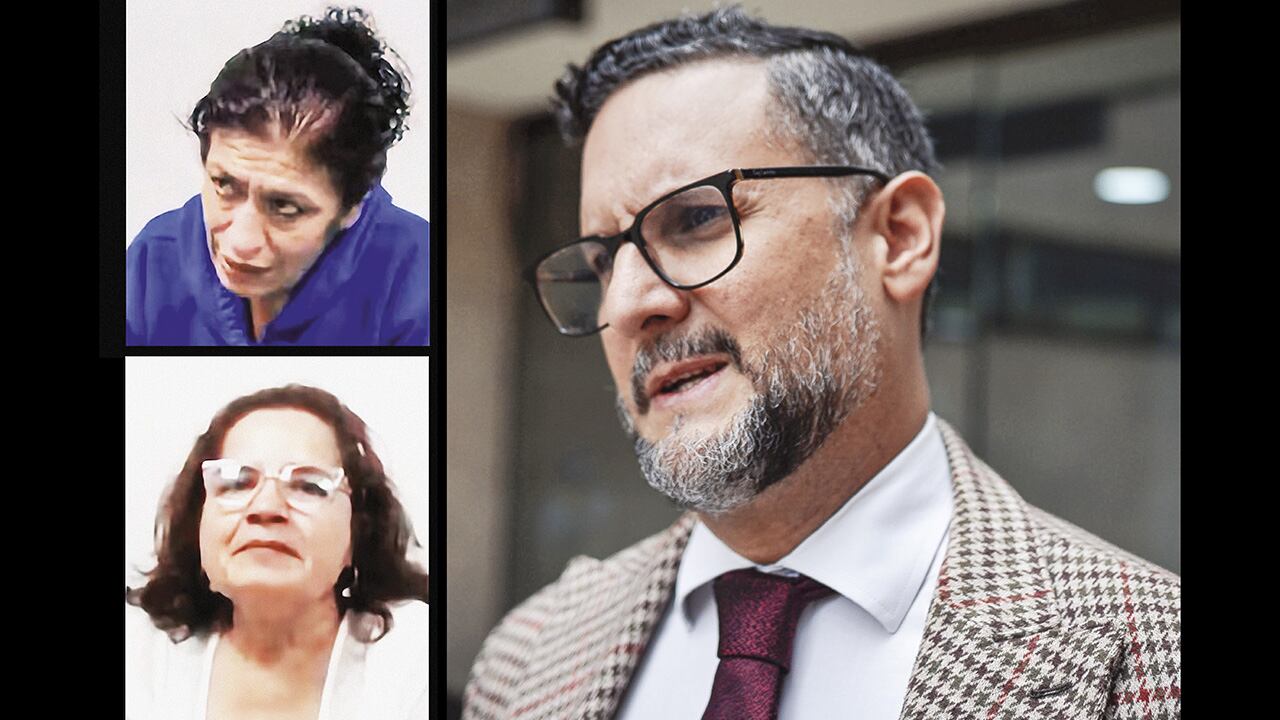  Las niñeras Claudia Bermúdez (arriba) y Carmen Uriza cambiaron sus versiones cuando las empezó a representar Miguel Ángel del Río, quien fue abogado de Daniel Garcés. 