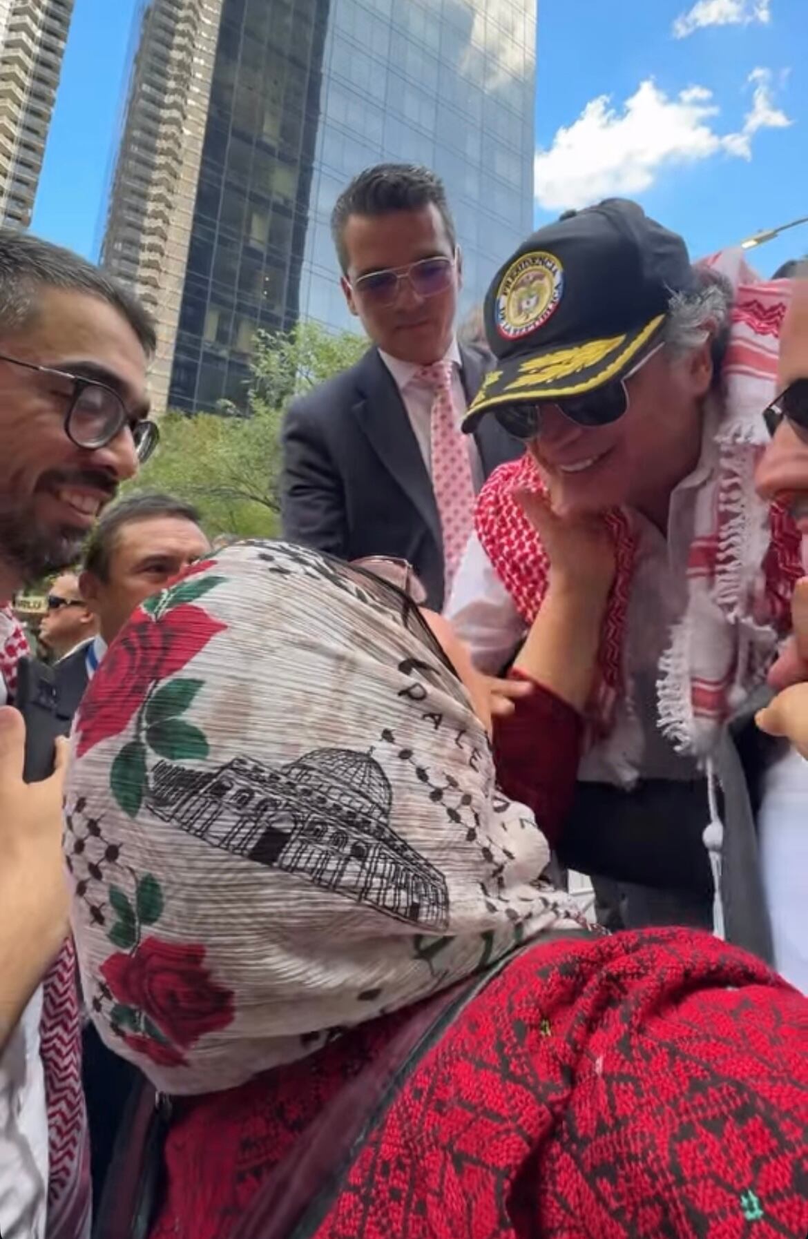 Pantallazo tomado a publicación que hizo el presidente Gustavo Petro en su cuenta de Instagram