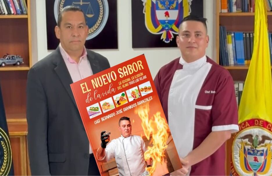 El chef tras las rejas que escribió un libro de cocina y que lanzará en la Feria del Libro en Bogotá