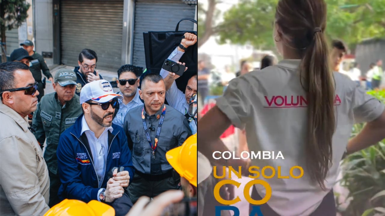 Lucia, hija del presidente Abelardo De La Espriella, toma partido en las ayudas humanitarias.