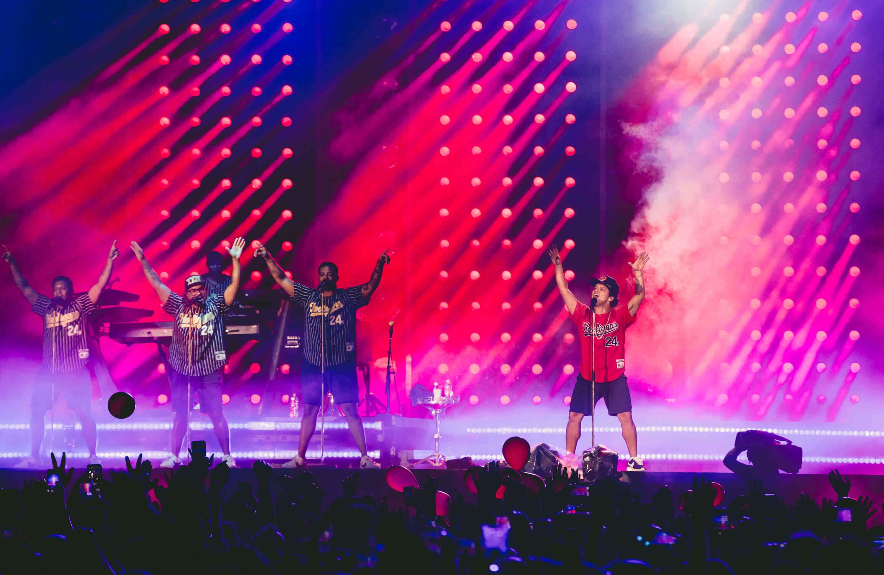 Bruno Mars en Bogotá.